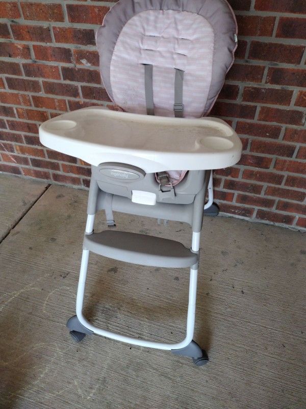 Pink High Chair 