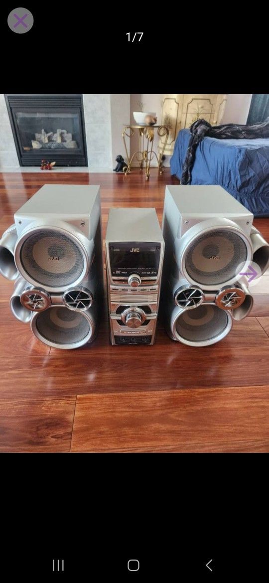 JVC Twin GigaTube Speaker Set