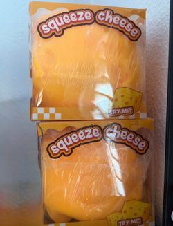 Jumbo cheese squishy