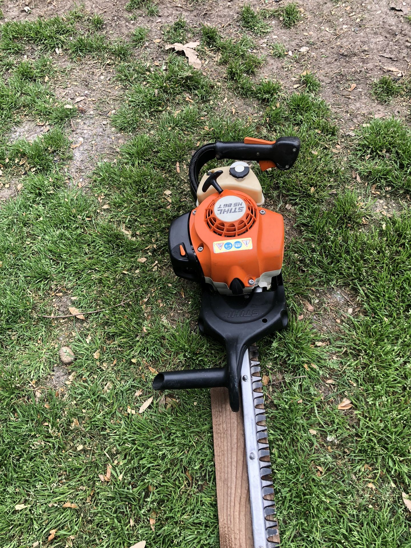 Trimiadora STIHL HS 86 T al 💯 barra de40 Pulgadas 