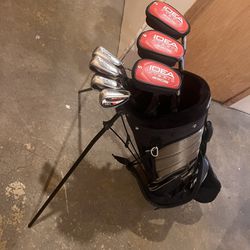 Adams Golf Irons and Bag