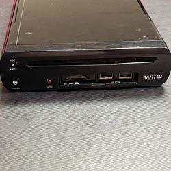 Nintendo Wii U Console 32GB Bundle + Wii U Game Pad - See Description -  Tested