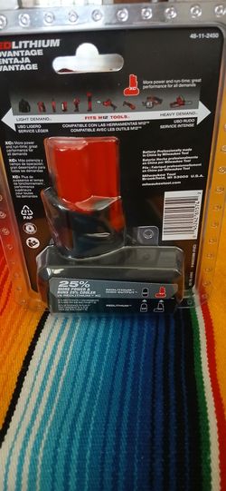 Milwaukee M12 5.0ah battery