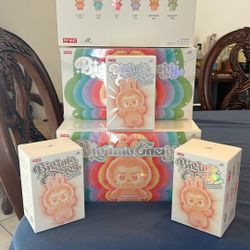 Popmart The Monster LaBubu Big Into Energy Blind Boxes Going Fast ! 3 Factory Seal Single Boxes Left . Going Fast !
