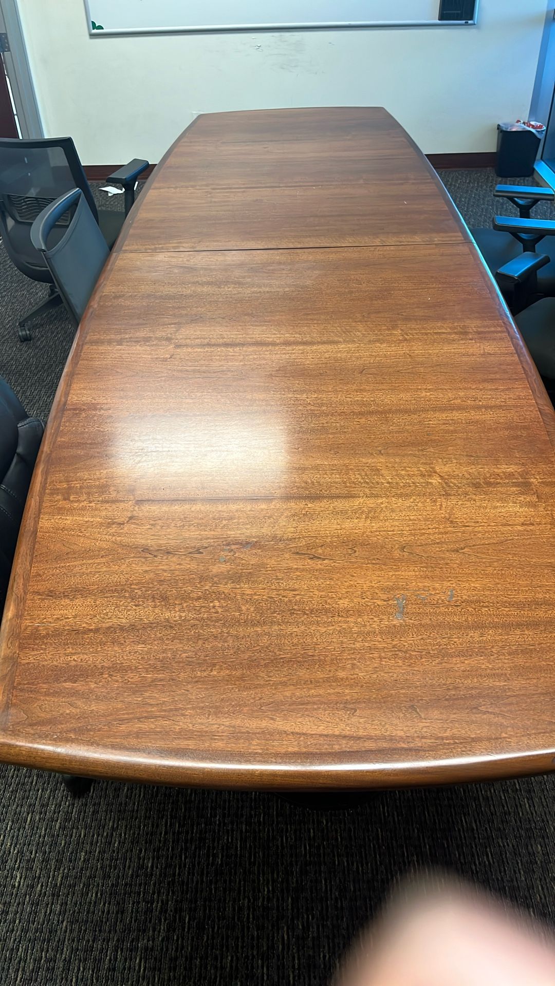 Brown Conference Table