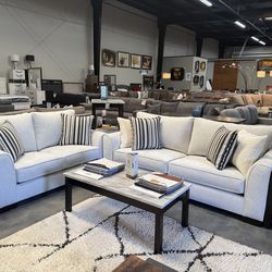 2-piece American made sofa and loveseat set! Custom!