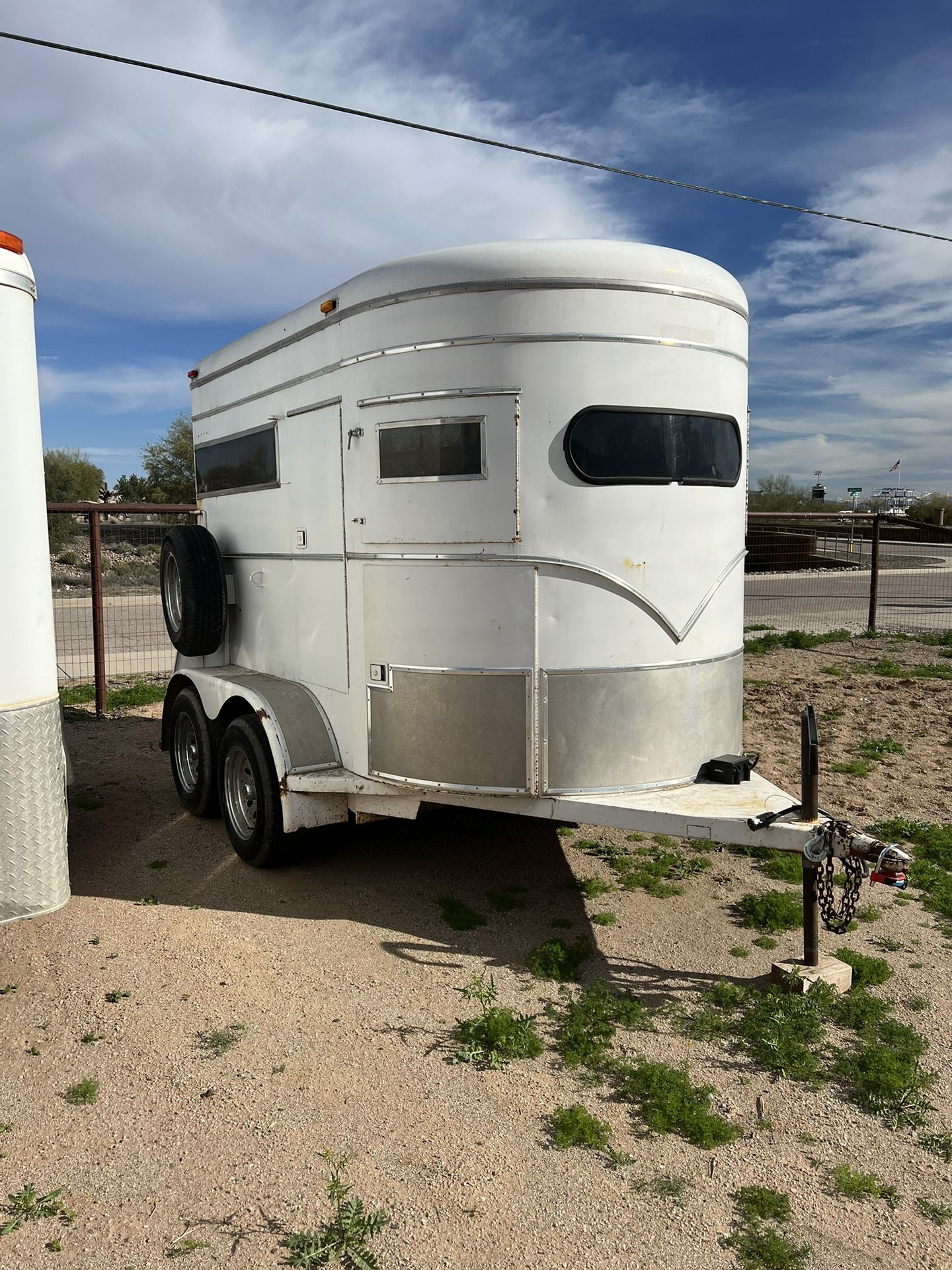 2 Horse Straight Load Trailer 