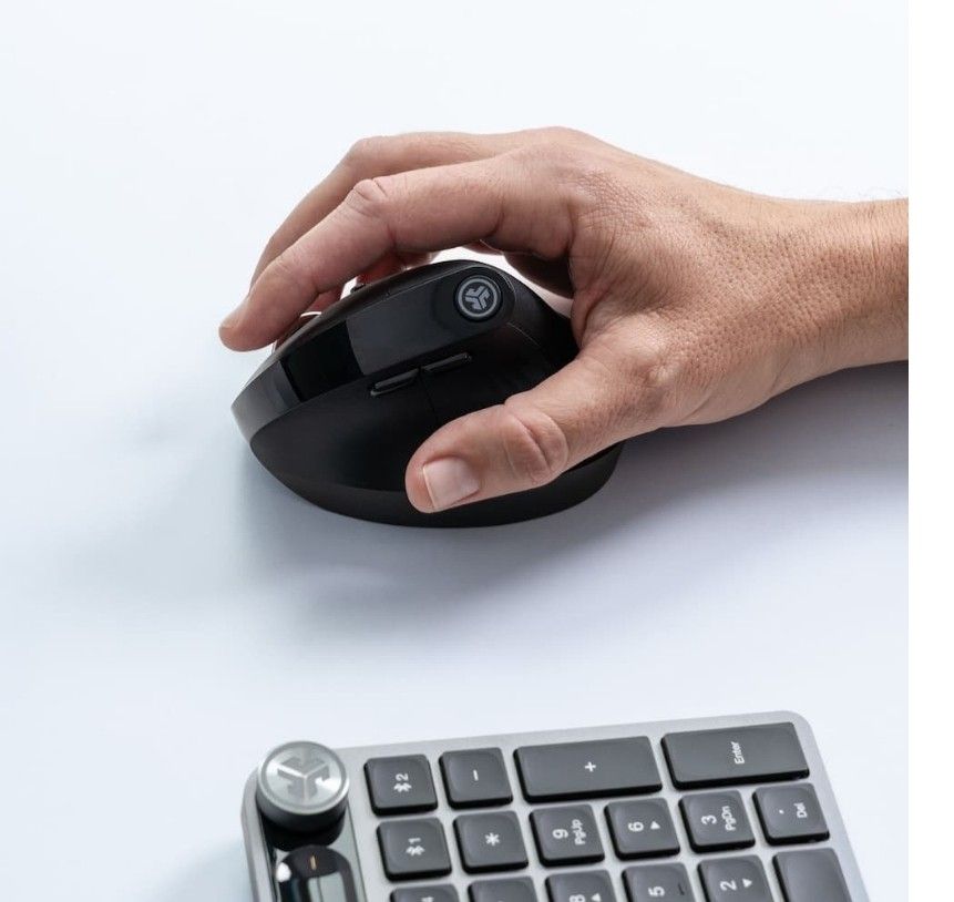 JLab Jbuds Wireless Ergonomic Mouse - Black (Brand New)