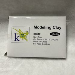 K-12 brand non-toxic non-hardening modeling clay