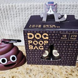 POOP 💩 Bags 18 ROLLS -  270 BAGS 