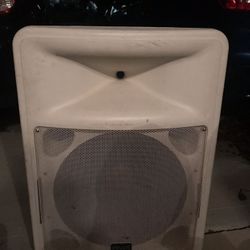 2 Passive Peavey Impulse 1015 15" 2-Way Speaker In White