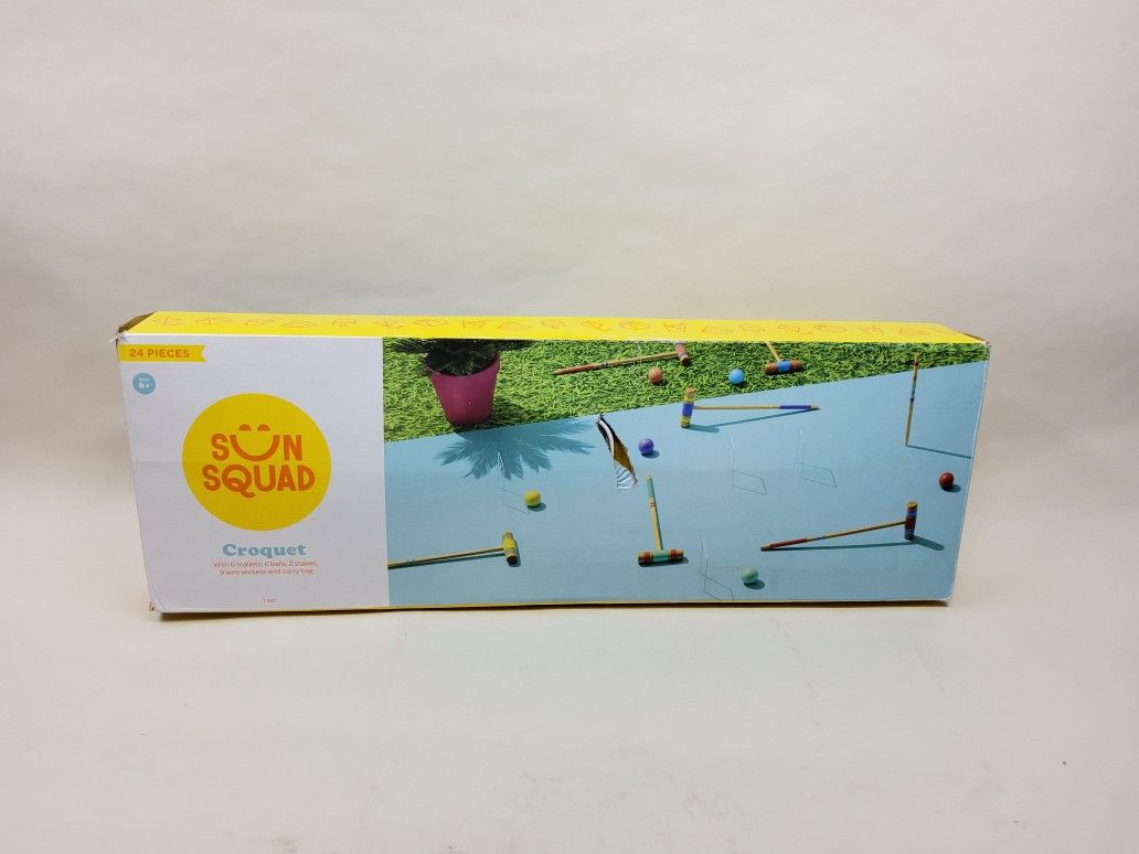 Kids' Croquet Lawn Sports Set - Sun Squad
