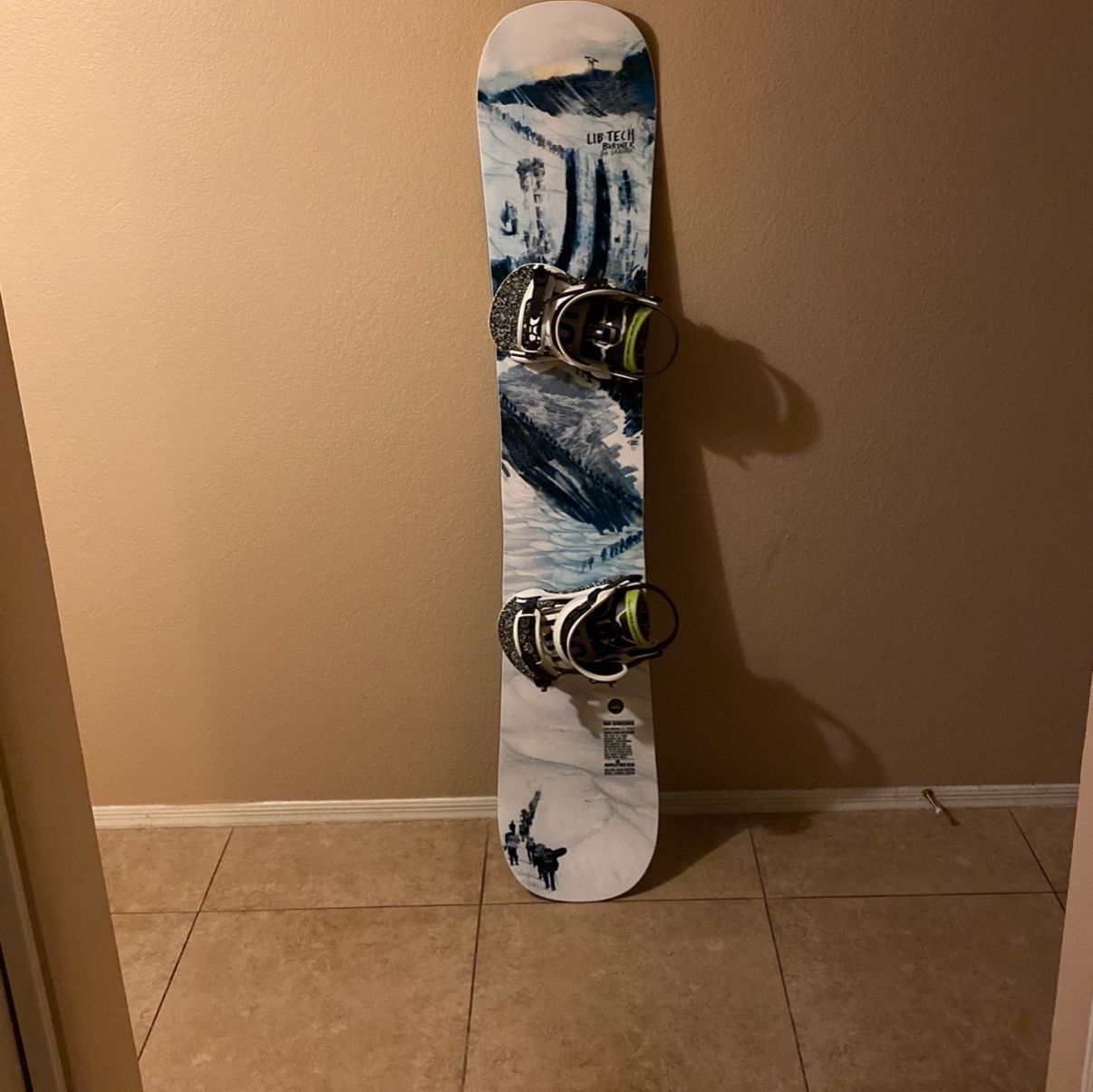 Lib Tech Box Scratcher 154cm W/ Union Contact Pro Bindings