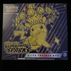 Pokemon surging Sparks Elite Trainer Box (ETB - Factory Sealed)