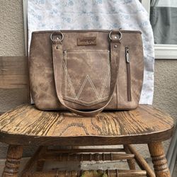 Like New Wrangler “W” Stitch Tote! 