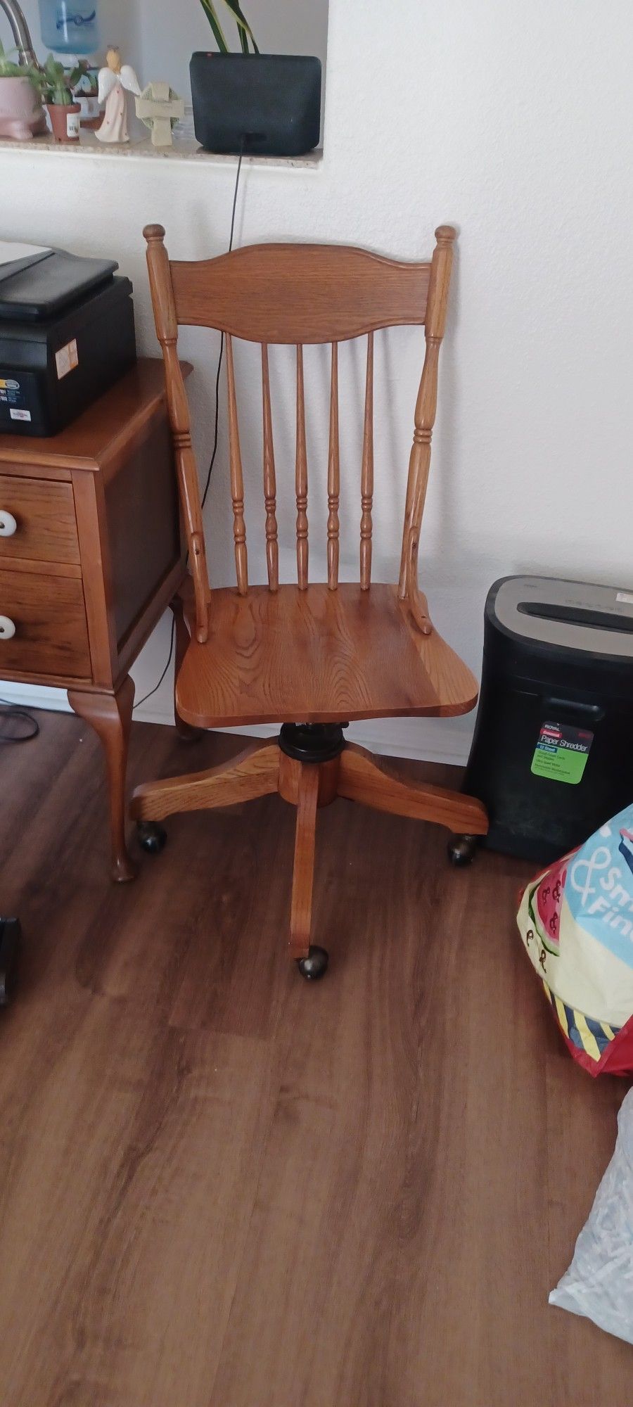 Oak Chair made For Desk