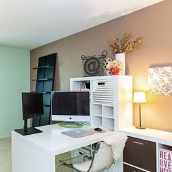IKEA KALLAX / LAGKAPTEN  Workstation