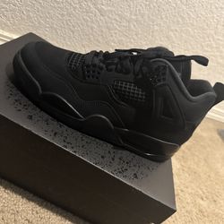 Black Cat Jordan 4's (2025)