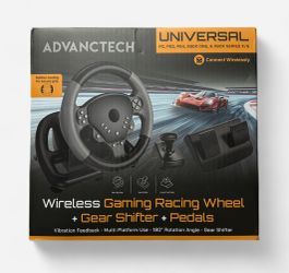 Advanctech Universal Video Game Steering Wheel
