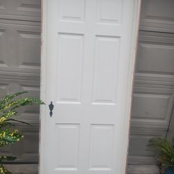 32"Solid Interior Antique Door
