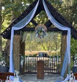 Large Garden Floral Wedding Wreath | Ceremony Backdrop | Reception Décor
