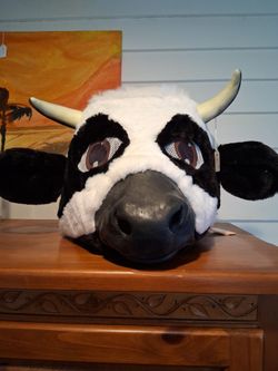 Cow Head Costume Mask