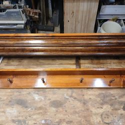 Coat ,shelf. 72"x16tall X12" 
