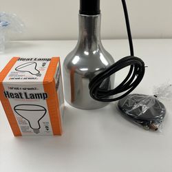 Luminaire heat lamps. 2 styles. $20 each