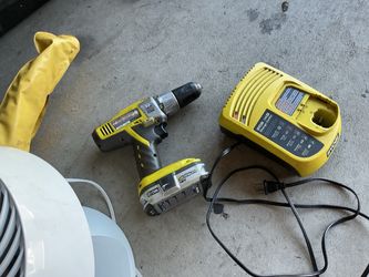 Ryobi drill motor with charger