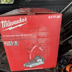 Brand new Milwaukee chop saw