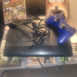 Ps3 Witha All Cords And 8 Games