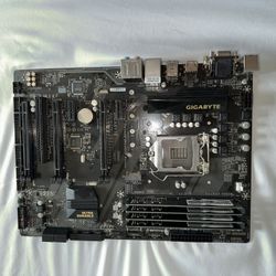 ga-h270-hd3 Motherboard With Ram/ Processor 