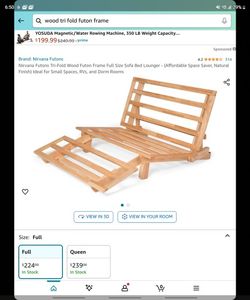 Full Futon Bed Frame