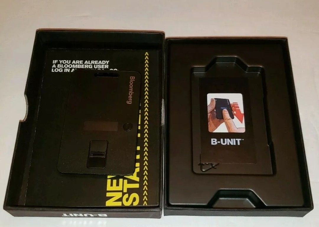 Bloomberg B-Unit Personal Finger Print Scanner