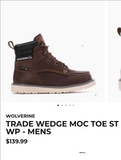 WOLVERINE WORK BOOTS