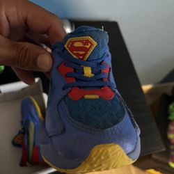 Superman puma Toddler Size 6