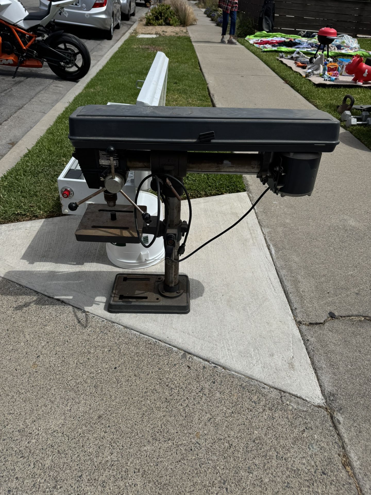 craftsman 34 inch drill press 1/3 hp