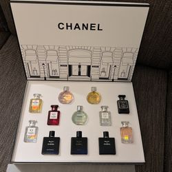 CHANEL Perfume Gift Set – 12 bottles | Brand New 