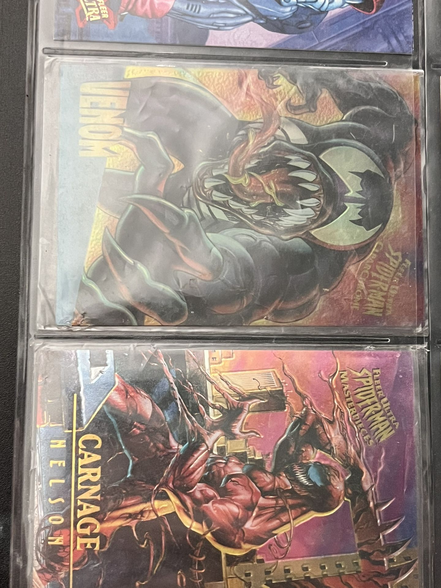 Limited Edition Venom And Carnage Cards