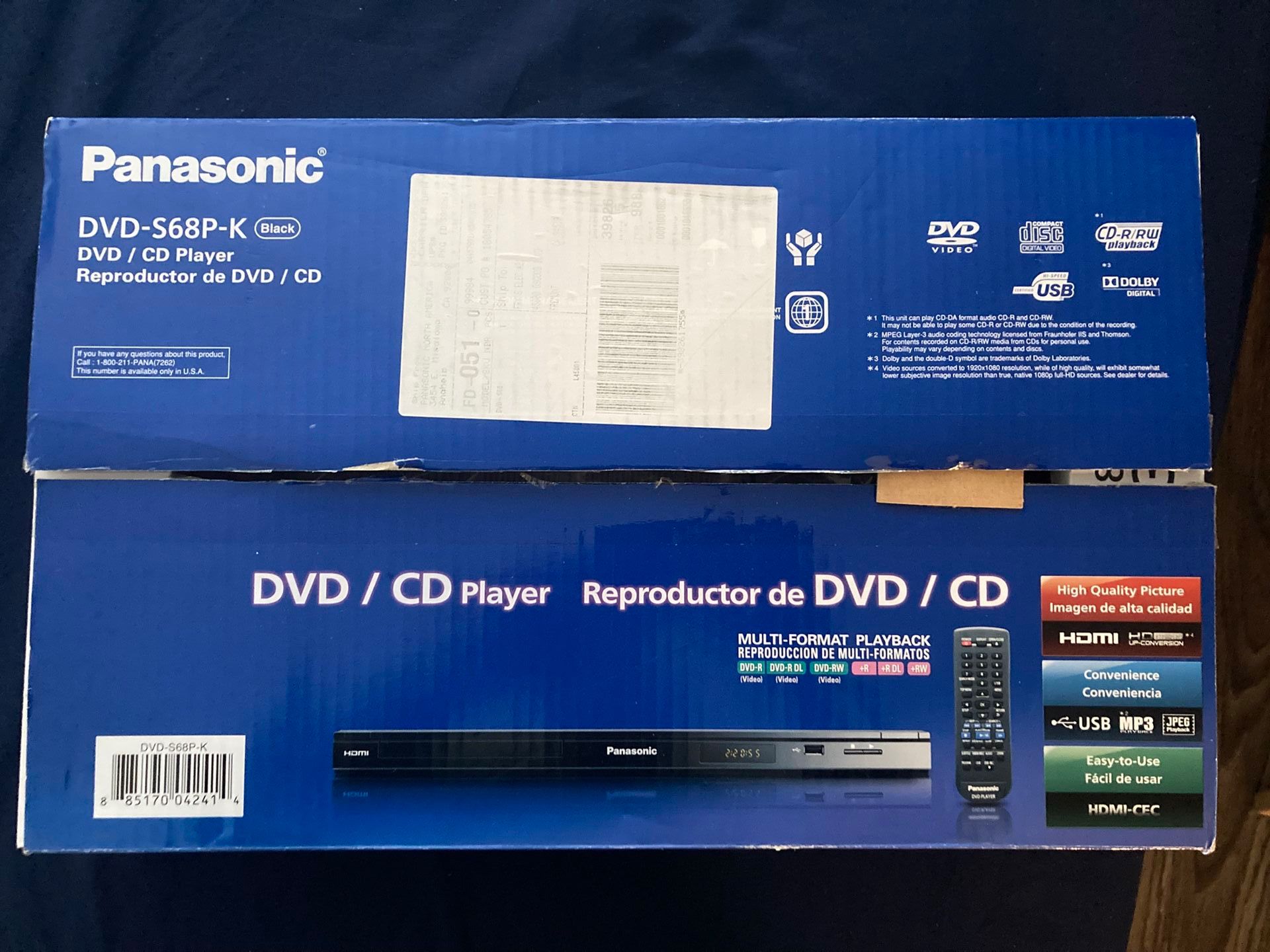 Panasonic DVD/CD Player