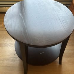 Ethan Allen Wood Side Table
