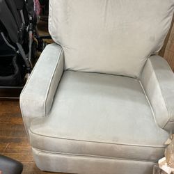 Gray Swivel Recliner / clearance / $150