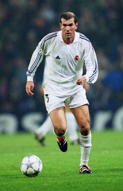 Real Madrid Zinedine Zidane Poster