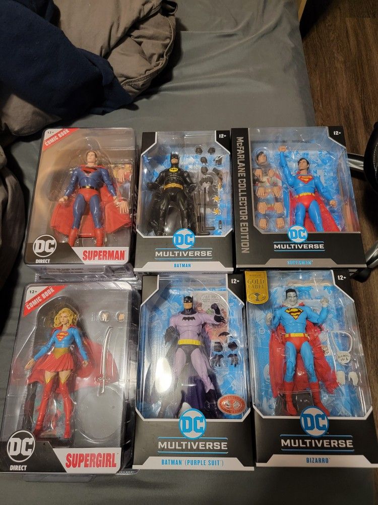McFarlane DC Figure Lot