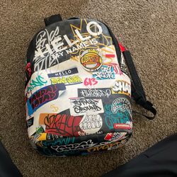 Spray Ground Tagged Up HMN 14th Anniversary Back Pack