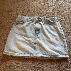 Denim skirt