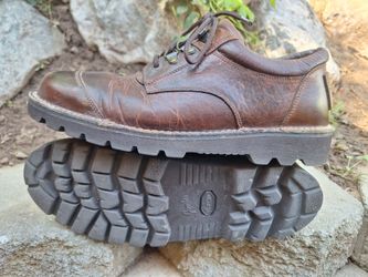 Nice Mens H.R Trask Trapper Bison Leather Oxford Shoes Size 11m