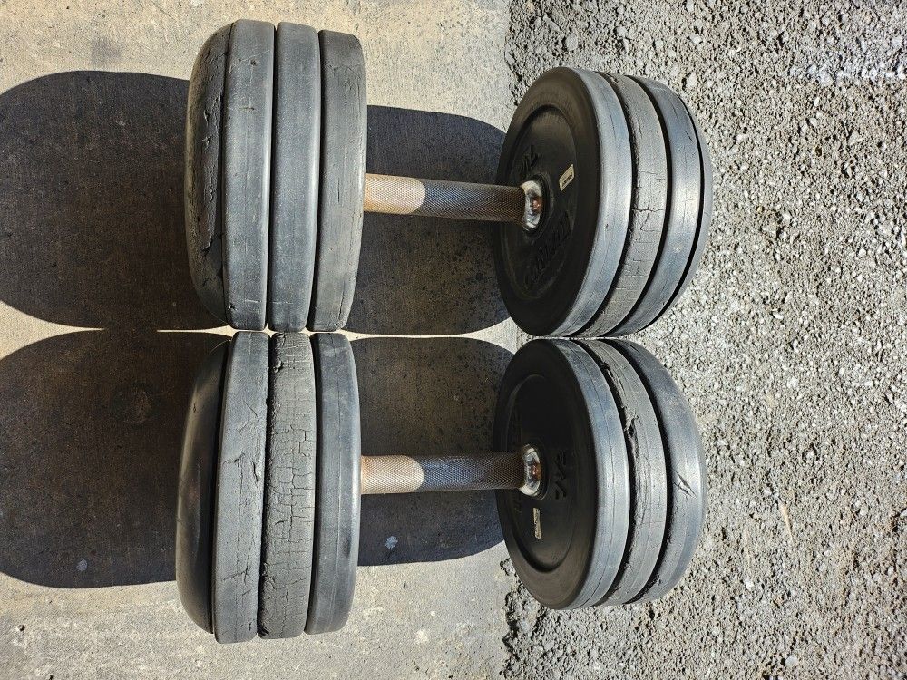 Pair Of Dumbbells 60lbs Each