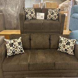 New Sofa And Loveseat