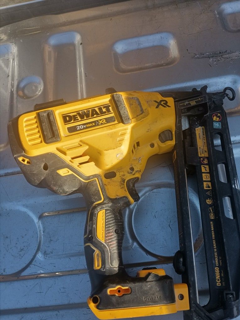 DeWalt Finish Nailer.
